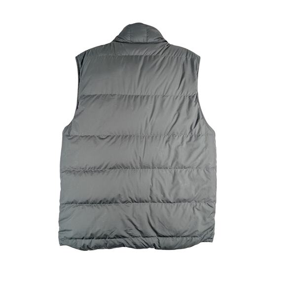 Patagonia Recycled Duck Down Reversible Bivy Down Vest Mens Medium Green/Black - Picture 4 of 11